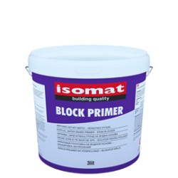 Isomat BLOCK PRIMER 3L grund acrilic, izolator pentru poluanti