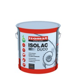 Isomat ISOLAC Duco Satin negru mat 2,5L vopsea email, satinata si cu duritate pentru suprafete metalice
