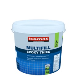 Isomat MULTIFILL-Epoxy Thixo alb 10Kg chit de rosturi si adeziv, epoxidic, bicomponent, pentru placi ceramice