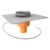 RECEPTOR TERASA TWTE 125 PVC S 