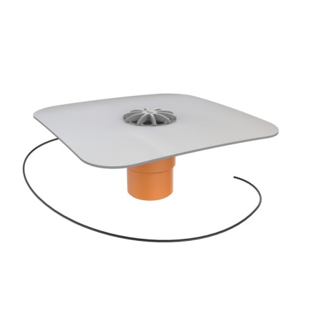 RECEPTOR BALCON TWBE 50 PVC S