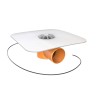 RECEPTOR BALCON TWBE 75 PVC V
