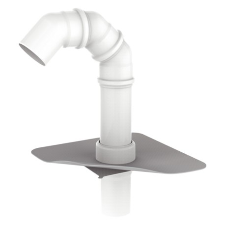 TRECERE PENTRU INSTALATII TWP 125 PVC