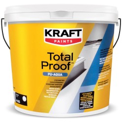 Kraft Total Proof PU Aqua alb 25Kg membrana impermeabila, poliuretanica, performanta, pe baza de apa