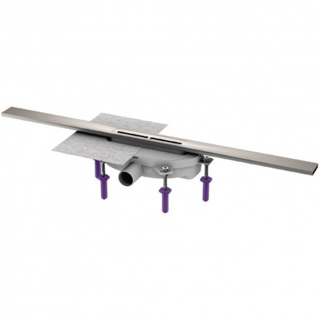 Linearis Infinity 60, 800 mm, finisaj inox periat