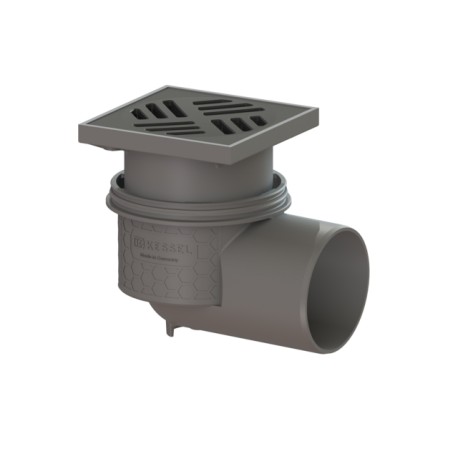 KESSEL Practicus sifon pentru subsol, ecacuare orizontala DN 100