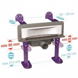 Kessel SCADA rigola dus incastrata in perete, capac faiantabil
