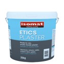 Isomat ETICS PLASTER DECOR 2,5mm alb 25Kg tencuiala acrilica, gata preparata, hidrofuga