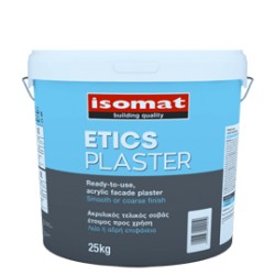 Isomat ETICS PLASTER DECOR 2mm colorat 25Kg tencuiala acrilica, gata preparata, hidrofuga