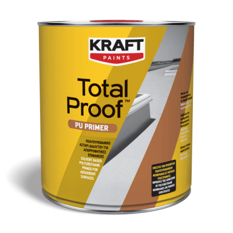 Kraft Total Proof PU Primer 10L amorsa hidroizolanta, poliuretanica, pe baza de solvent