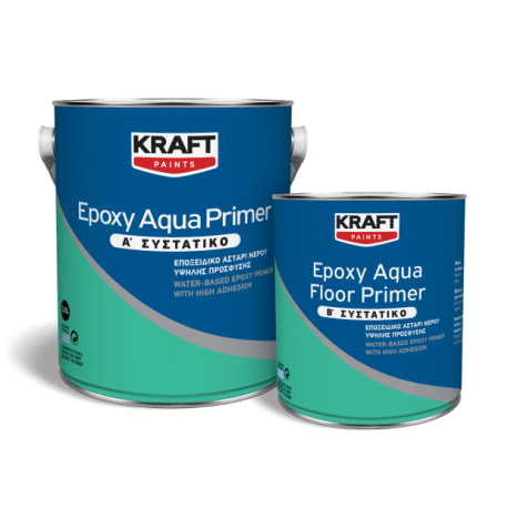 Kraft Epoxy Aqua Floor Primer transparent 3L amorsa epoxidica pe baza de apa pentru suport mineral