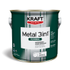 Kraft Metal Classic 3 in 1 320 brown 0,75L  email pe baza de solvent pentru lemn si metal