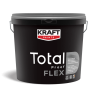 Kraft Total Proof™ FLEX alb 13Kg membrana de impermeabilizare lichida, armata cu fibre elastomerice, pentru acoperisuri plate