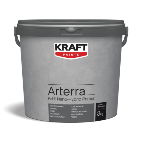 Kraft Arterra Patiti Nano-Hybrid Primer 3Kg grund de impregnare, poliuretan, hibrid, formula nanotehnologica