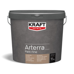 Kraft Arterra Patiti Fine gri 5Kg pasta, pentru finisaj fin în stil microciment