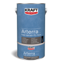 Kraft Arterra Patiti Varnish PU Aqua mat 1Kg lac de protectie alifatic, poliuretanic, pe baza de apa, bicomponent.