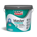 Kraft Master™ Easy Clean alb semimat 1L vopsea ultra-lavabila premium, cu efect anti-patare