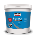 Kraft Perfect alb mat 15L vopsea lavabila pe baza de latex pentru interior