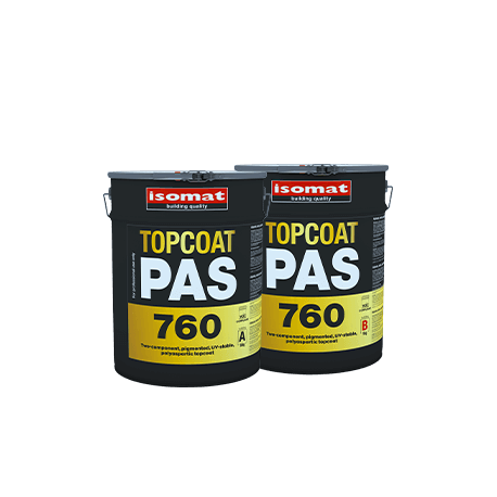 Isomat TOPCOAT-PAS 760 gri 25Kg acoperire poliaspartica de protectie, stabila ta razele UV, bicomponenta