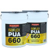 Isomat ISOFLEX-PAS 660 alb 5Kg  membrana hidroizolanta din poliuree aplicata la rece, stabilă-UV