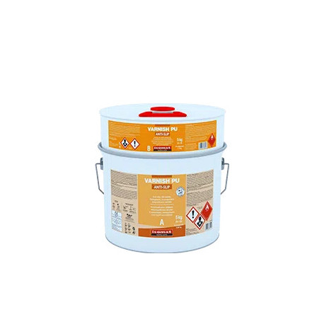Isomat VARNISH-PU ANTI-SLIP SATIN 5Kg lac poliuretanic anti-alunecare, bicomponent