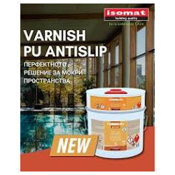 Isomat VARNISH-PU ANTI-SLIP SATIN 5Kg lac poliuretanic anti-alunecare, bicomponent