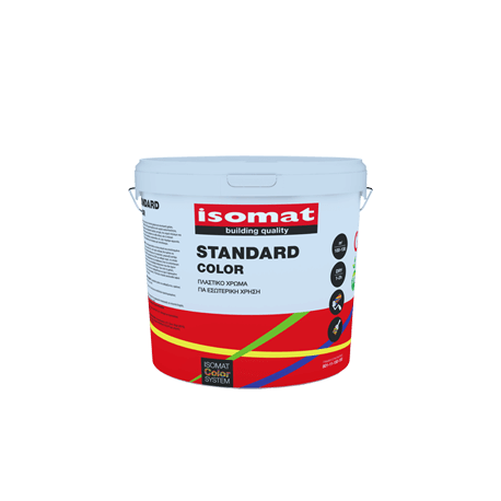 Isomat STANDARD COLOR alb 9L vopsea lavabila mata pentru interior