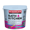 Isomat BATH & KITCHEN alb 10L vopsea lavabila mata, antimucegai, pentru interior