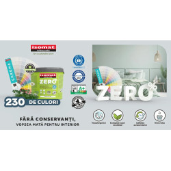 Isomat ZERO PAINT colorat 3L vopsea mata de inalta calitate pentru uz interior