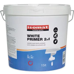 Isomat WHITE PRIMER 2 In 1 4L amorsa alba pentru interior
