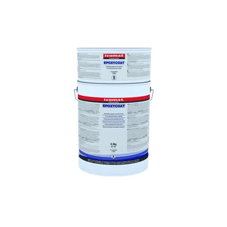 Isomat EPOXYCOAT RAL 9016 8Kg vopsea epoxidica de protectie, decorativa, bicomponenta