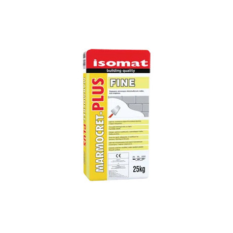 Isomat MARMOCRET-PLUS Fine bej 25Kg tencuiala hidrofuga, colrata, aditivata cu rasinio