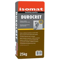 Isomat DUROCRET gri 25Kg mortar de ciment aditivat cu rasini, pentru reparatii beton