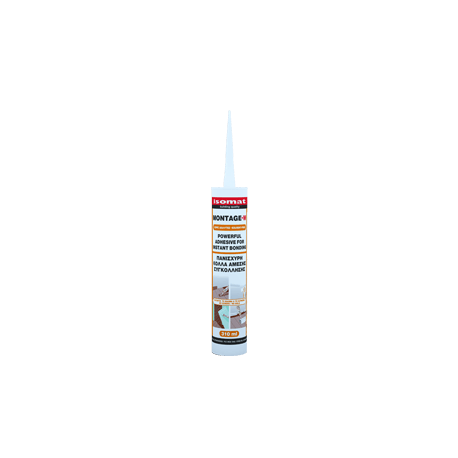 Isomat MONTAGE-W 310ml adeziv pasta, fara solventi, pentru lipiri rapide şi puternice