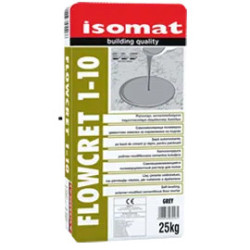 Isomat FLOWCRET 1-10 gri 25Kg sapa pe baza de ciment, aditivata cu rasini, autonivelanta