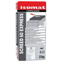 Isomat SCREED-60 EXPRESS 25Kg gri mortar pe baza de ciment cu intarire rapida, pentru netezirea pardoselilor
