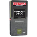 Isomat DUROCRET DECO gri 25Kg mortar de modelare pentru finisarea pardoselilor şi zidurilor