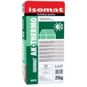 Isomat AK-THERMO alb 25Kg adeziv armat cu fibre pentru placi termoizolante, cu timp deschis de lipire mare