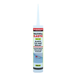 Isomat MULTIFILL-Elastic 05 light grey 280ml mastic elastic color pentru rostuirea placilor