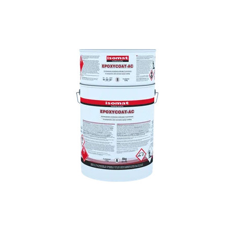 Isomat EPOXYCOAT-AC RAL3009 8Kg  grund epoxidic, anticoroziv, bicomponent
