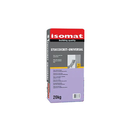 Isomat STUCCOCRET-UNIVERSAL alb 20Kg glet pe baza de ciment
