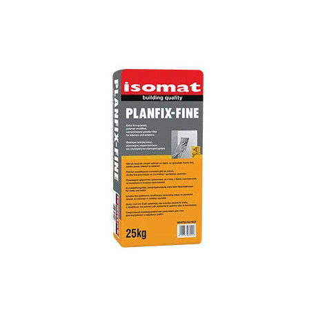 Isomat PLANFIX-FINE alb 25Kg masa de spaclu aditivata cu rasini, cu granulatie foarte fina