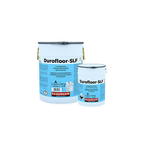 Isomat DUROFLOOR-SLF RAL 7032 20Kg pardoseala epoxidica colorata, bicomponenta, autonivelanta
