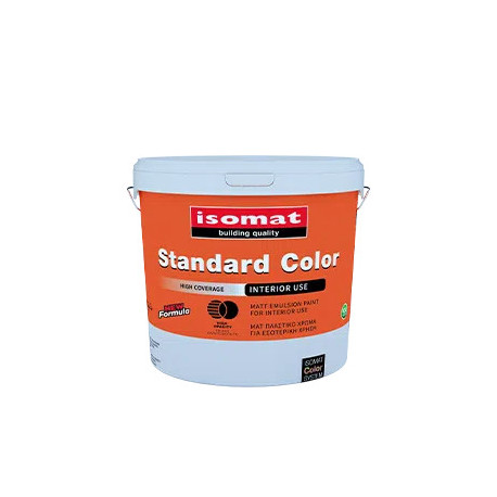 Isomat STANDARD COLOR alb 25L vopsea lavabila mata pentru interior