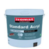 Isomat STANDARD ACRYL alb 15L vopsea lavabila mata pentru exterior